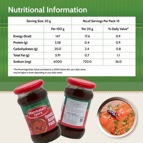 Mambalam Iyers Tomato Rasam Paste - Distacart