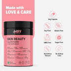 MyFitFuel Skin Beauty Glutathione + Lycopene, Vitamin C & E, Hyaluronic Acid, Biotin Capsules