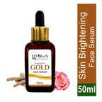 Globus Naturals Gold Radiance Anti Ageing & Brightening Face Serum, Suitable For All Skin Types - Distacart