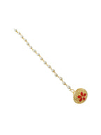 NVR Women's Trending Stylish Gold-Plated Maang Tikka - Distacart
