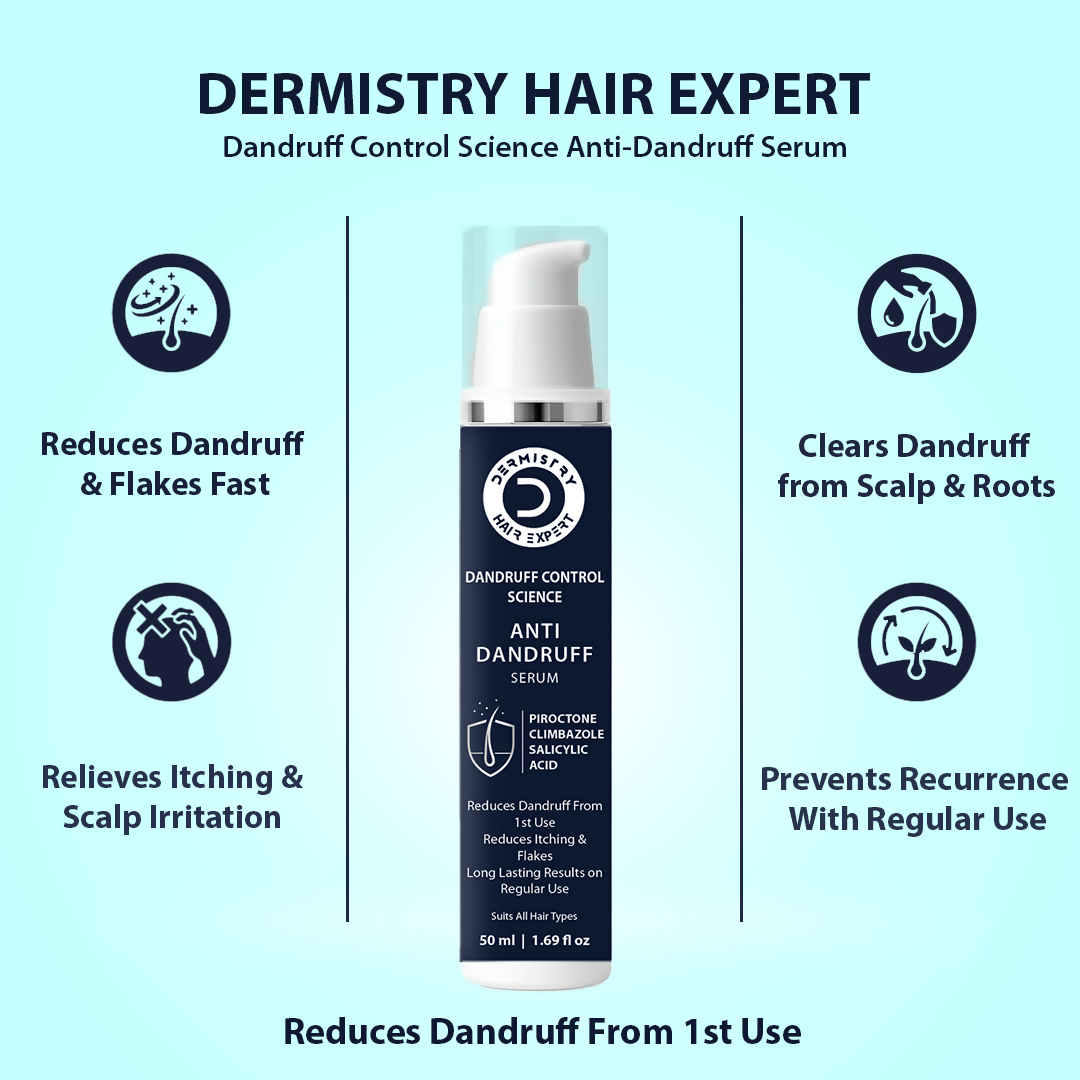Dermistry Anti-Dandruff Control Shampoo Mask & Serum - Distacart
