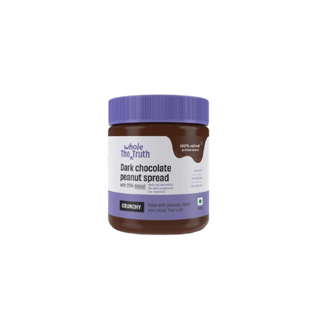 The Whole Truth Dark Chocolate Peanut Butter - Crunchy