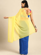 Ahalyaa Women's Traditional wear Saree - Blue