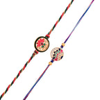 trueBrowns X Voylla Pack Of 2 Colourful And Embellished Men's Rakhis - Distacart