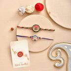 trueBrowns X Voylla Pack Of 2 Colourful And Embellished Men's Rakhis - Distacart