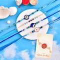 trueBrowns X Voylla Pack Of 4 Evil Eye Charms Men's Rakhis - Distacart