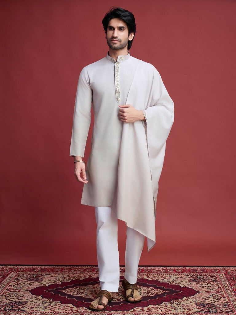 Vastranavya Exclusive Festival Wear Viscose Real Mirror Work Kurta with Dupatta Collection