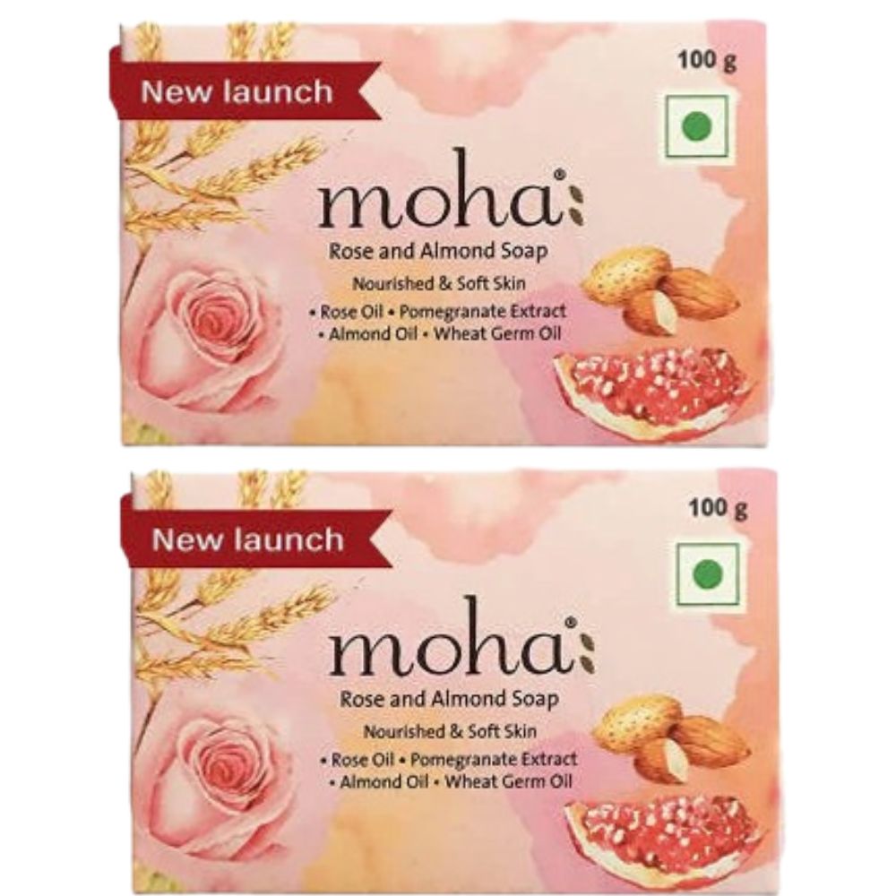 Moha Rose and Almond Soap