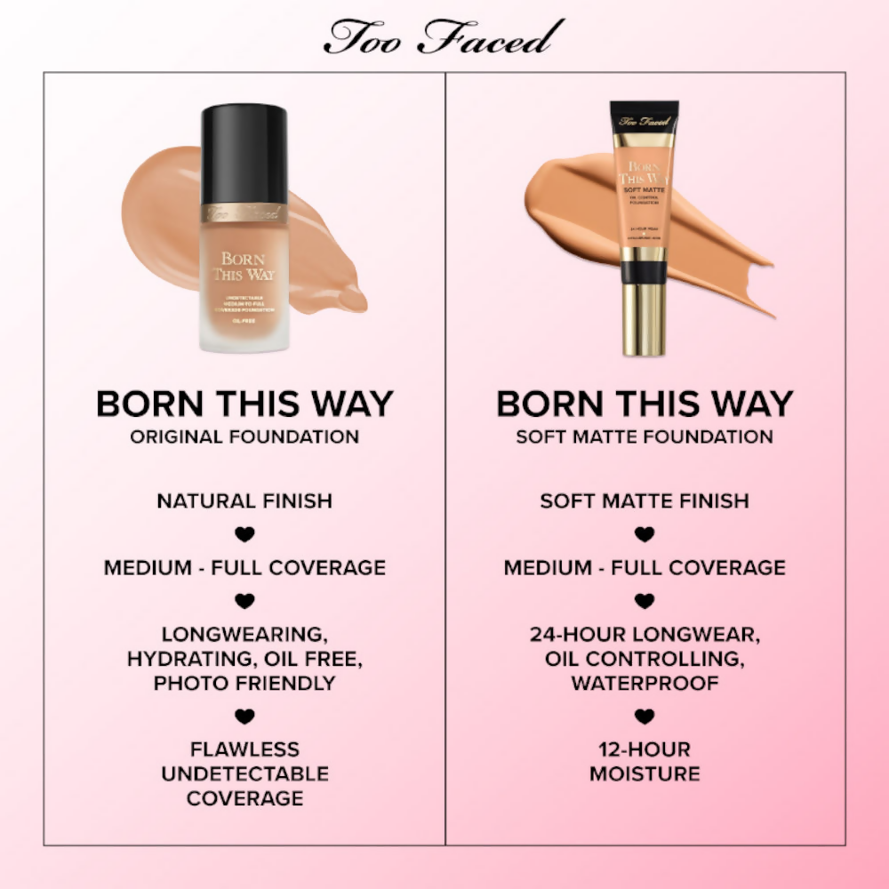 Too Faced Born This Way Soft Matte Foundation - Vanilla