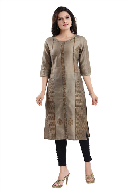 Snehal Creations Cotton Silk Formal Wear Tunic For Women