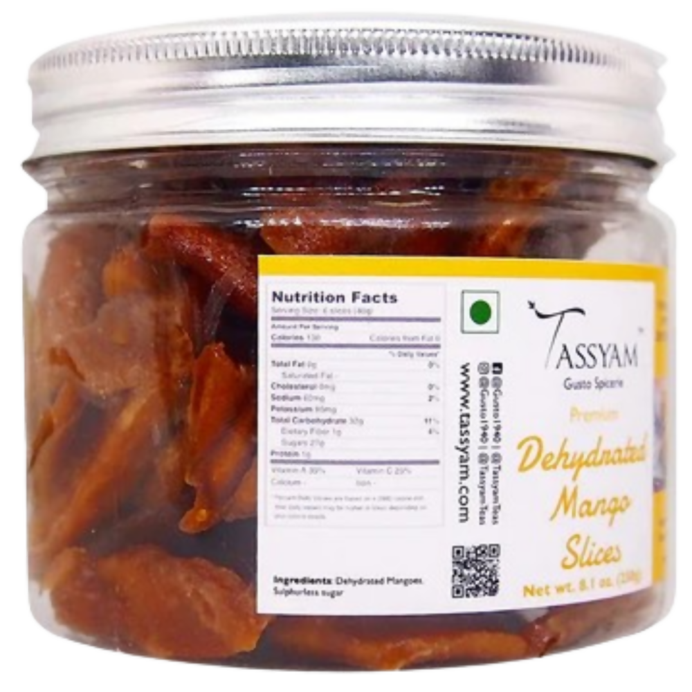 Tassyam Organics Dehydrated Mango Slices - Distacart
