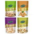 Happilo Premium Dry Fruit Combo (Almond, Cashews, Pistachios & Inshell Walnuts) - Distacart