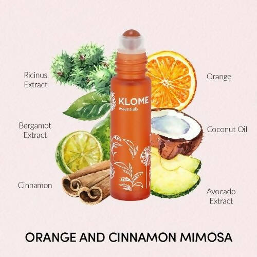 Klome Essentials Orange & Cinnamon Mimosa Lip Oil