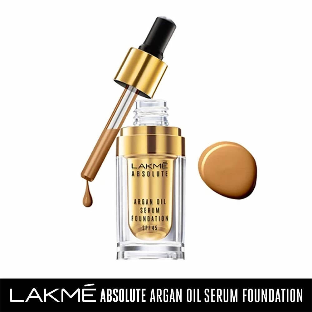 Lakme Absolute Argan Oil Serum Foundation - Cool Cinnamon