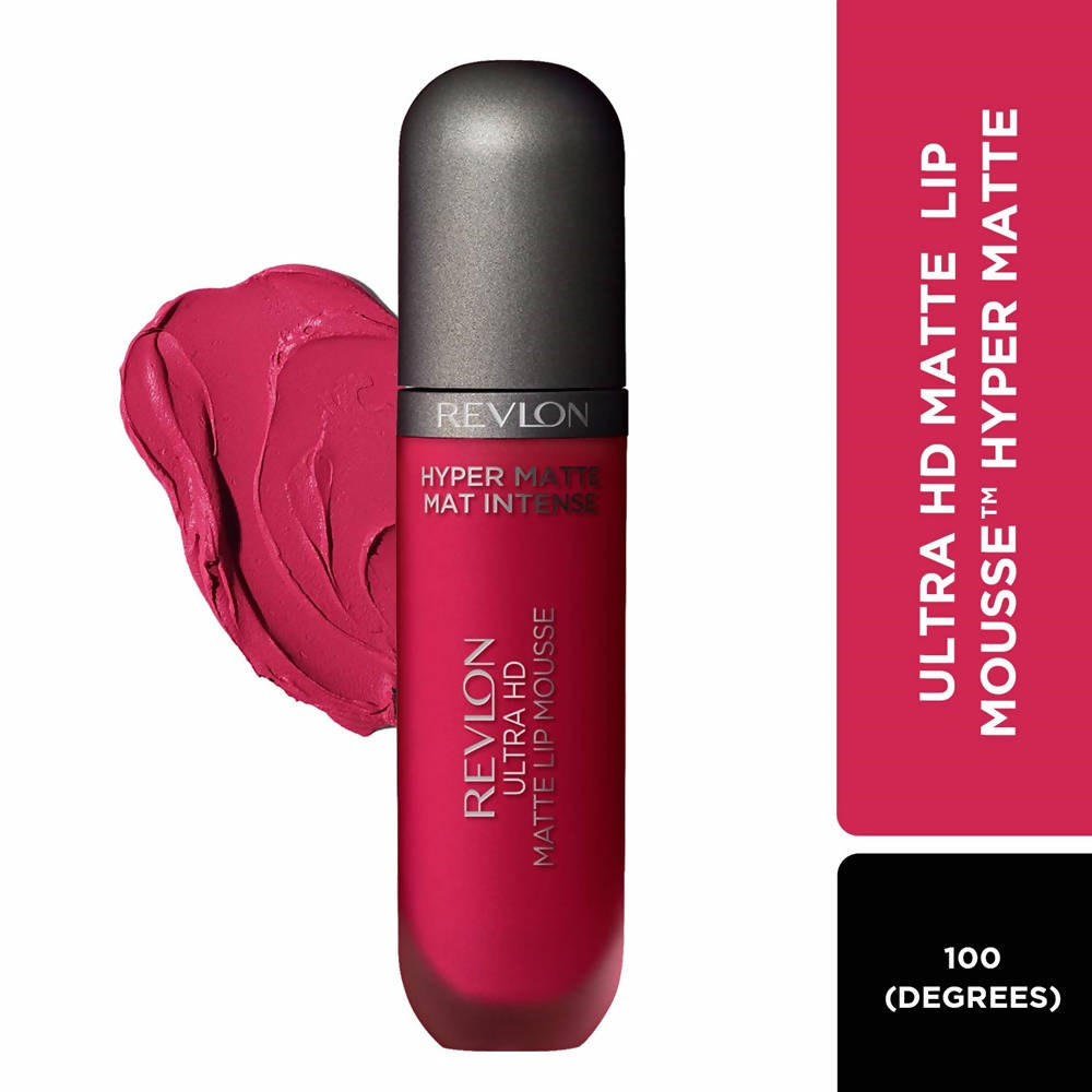 Revlon Hyper Matte Mat Intense Ultra Hd Matte Lip Mousse - 100 Degrees