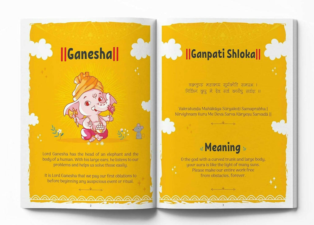 Shlokas And Mantras - Activity Book For Kids - Distacart