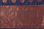 Vamika Navy Banarasi Jacquard Weaving Saree - Distacart