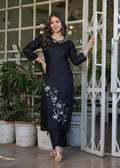 The52 Beautiful Thread Work Viscose Rayon Fabric Straight Kurta, Pant and Dupatta Set - Distacart