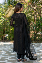 The52 Women Gorgeous Faux Georgette Fabric Straight Kurta, Pant and Dupatta Set - Distacart