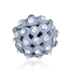 Trendoo Jewelry Gold Plated Stylish Fancy Grey Studs