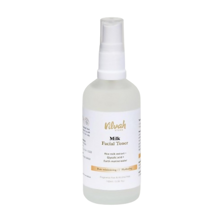 Vilvah Store Milk Face Toner (Earth marine water - Pore minimise)