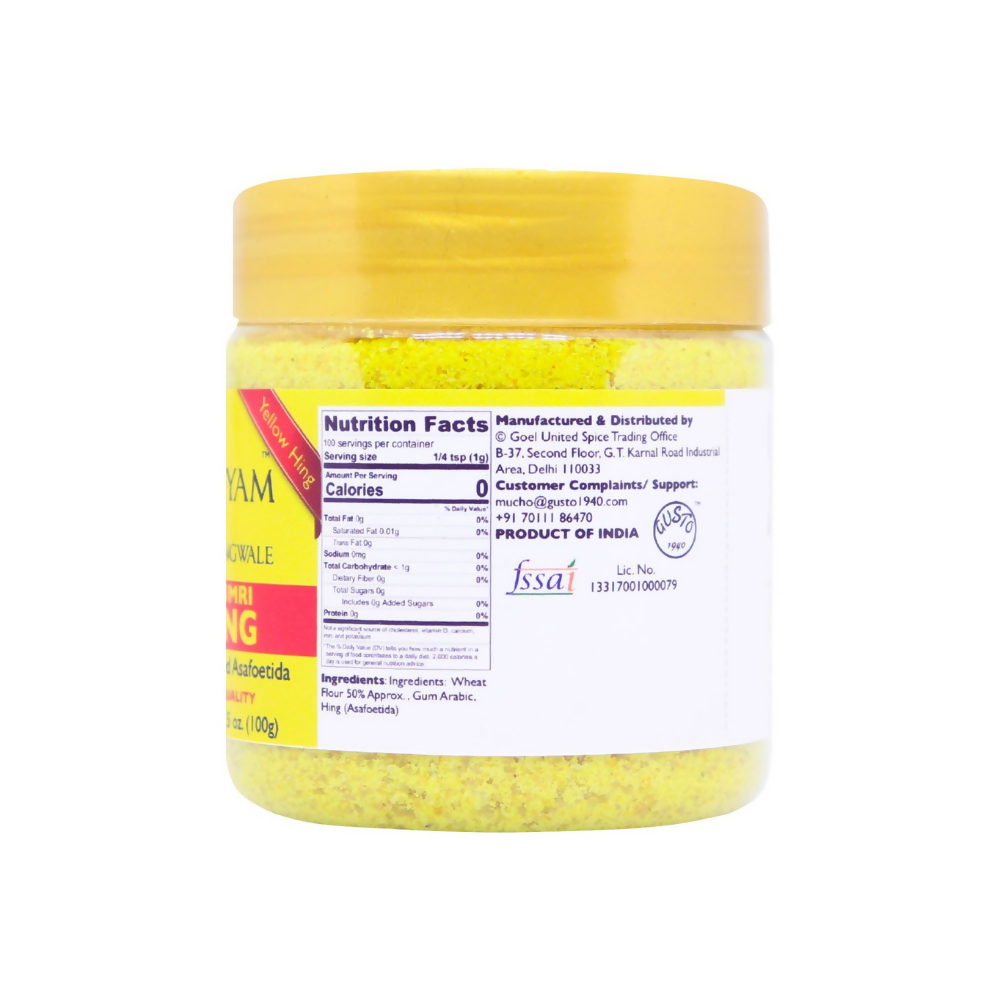 Tassyam Organics Khumri Yellow Hing - Distacart