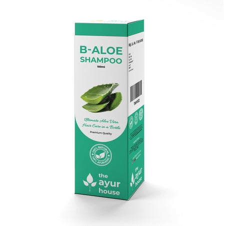 The Ayur House B Aloe Herbal Shampoo