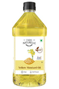 Farm Naturelle Cold Pressed Virgin Kachi Ghani Virgin Yellow Mustard Oil