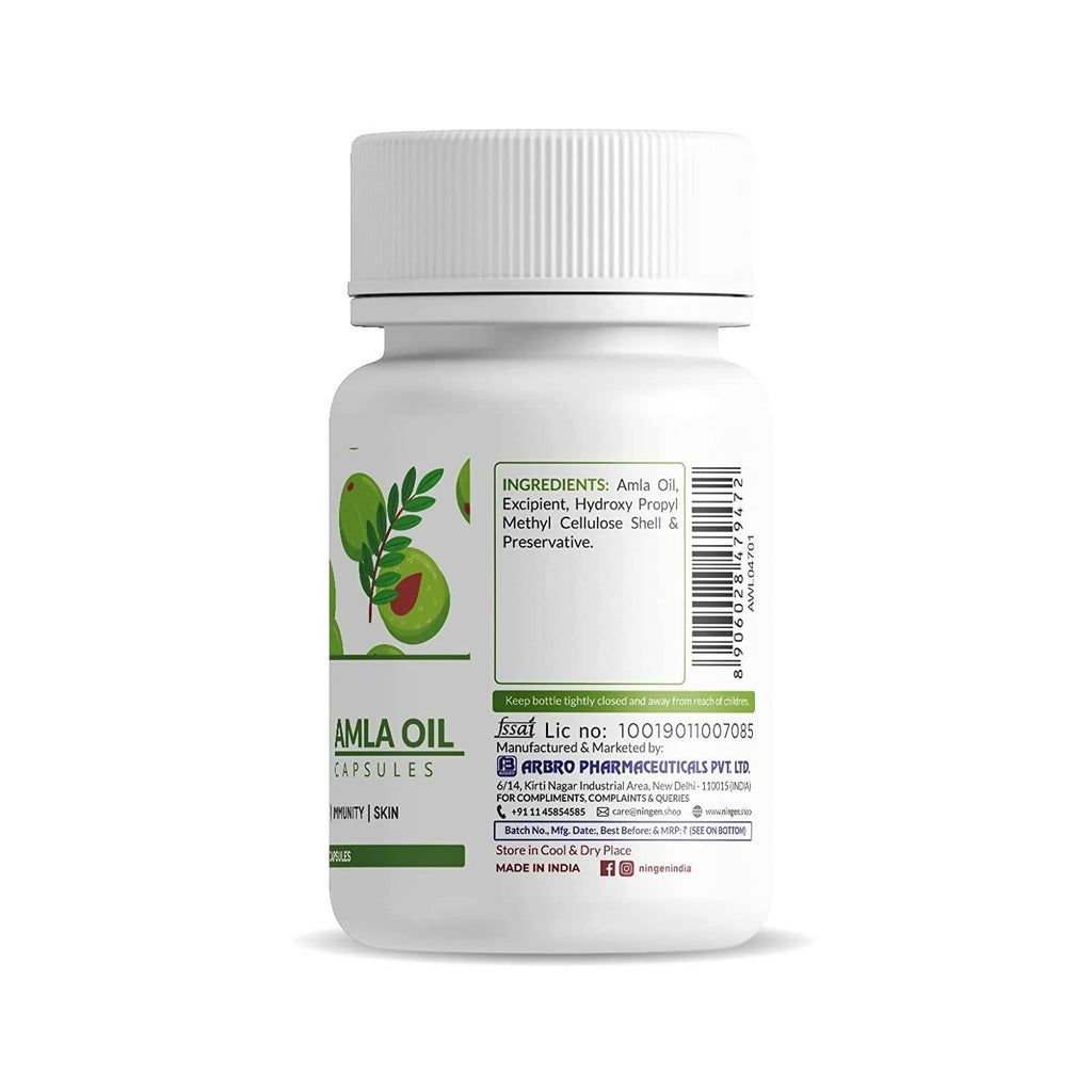 Ningen Amla Oil Capsules - Distacart