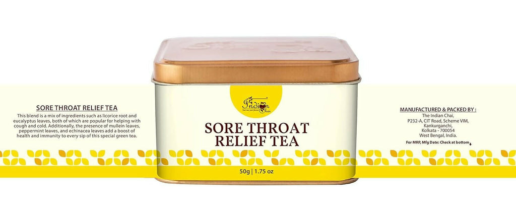 The Indian Chai – Sore Throat Relief Tea - Distacart