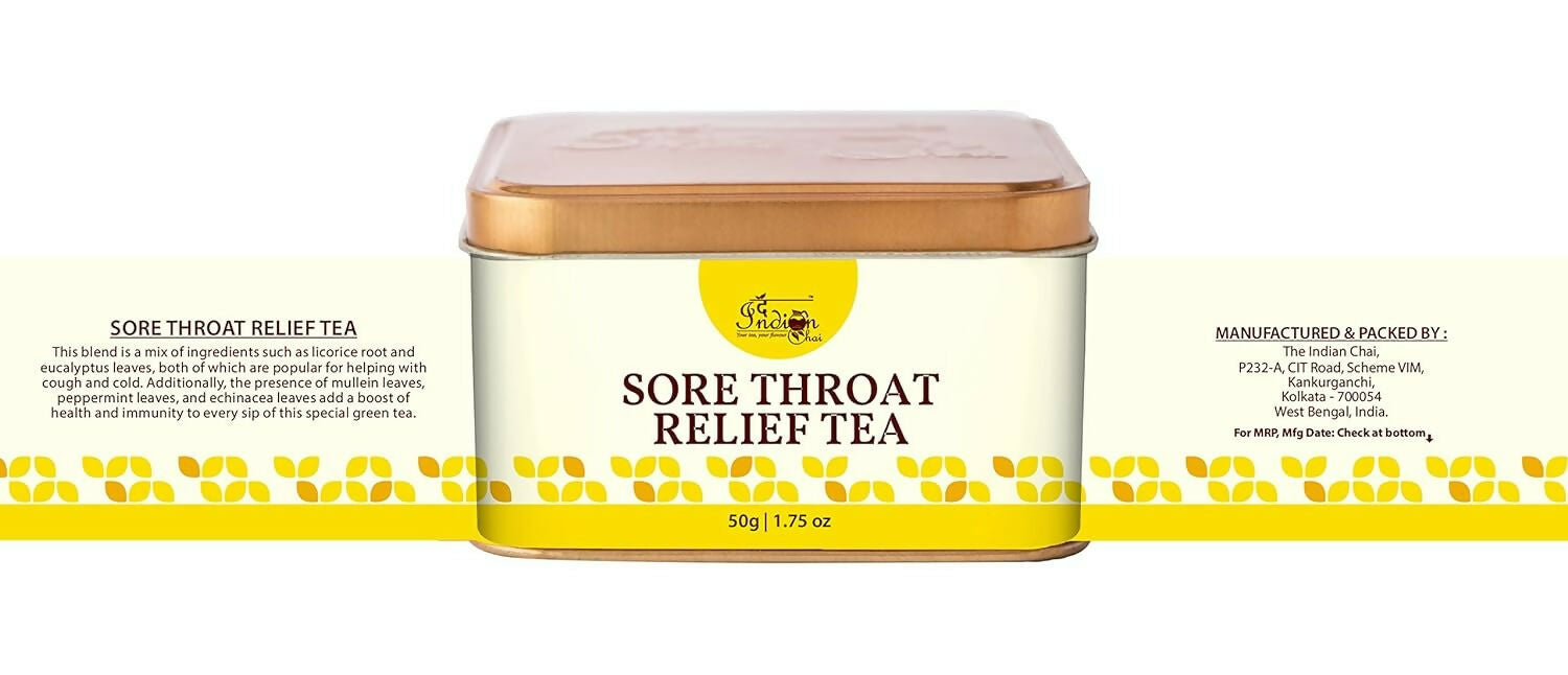 The Indian Chai – Sore Throat Relief Tea - Distacart