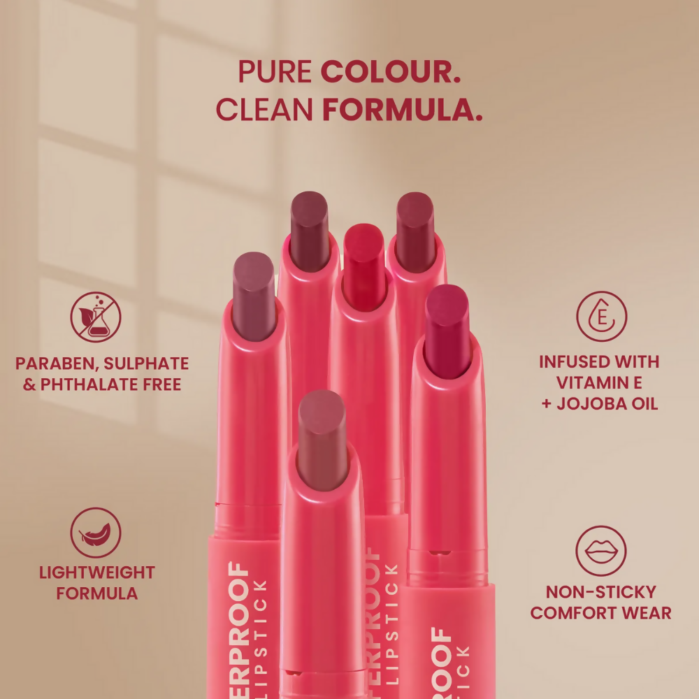 NY Bae Transfer-proof Matte Crayon Lipstick – Macaroon 04