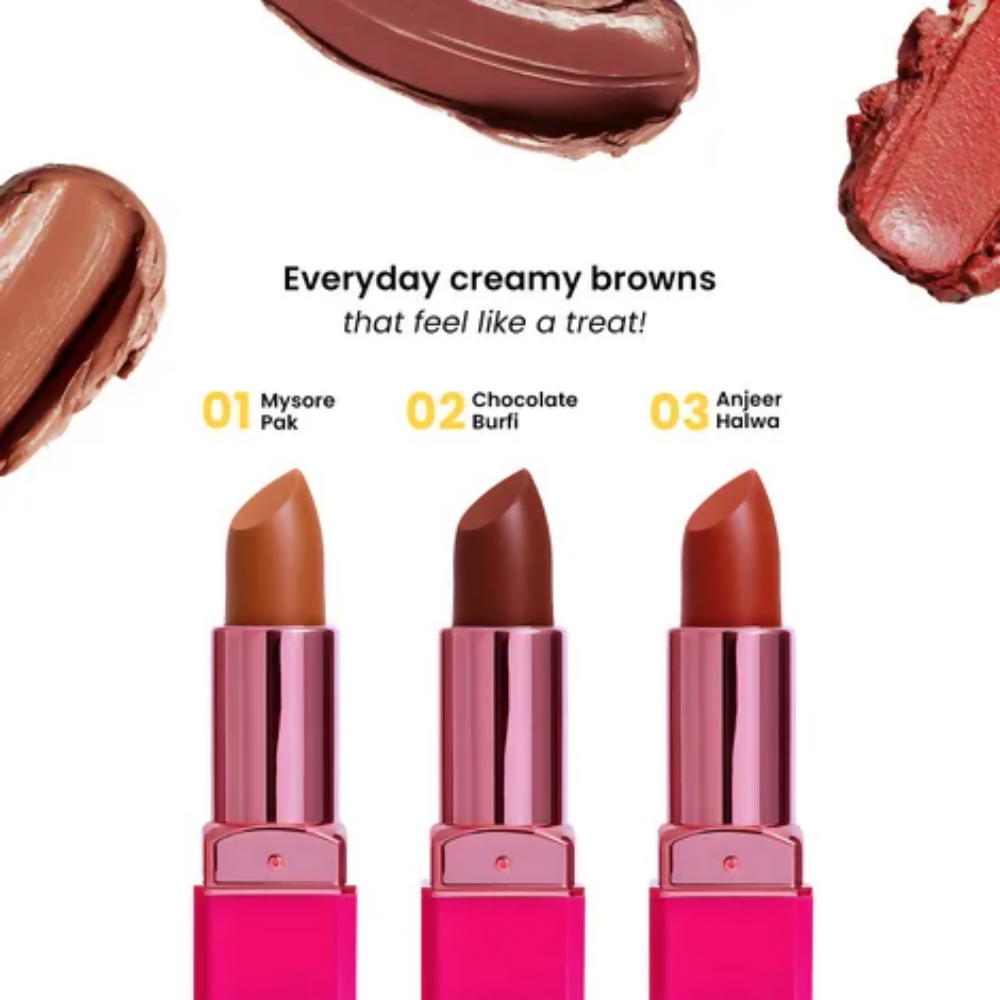 NY Bae Sweet Shop Staples Lipsticks: Nudes & Browns Combo