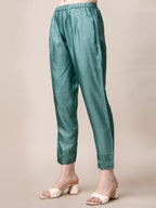 Embroidered Kurta With Pant & Dupatta Set, Multicolor - Hiral Fashion - Distacart
