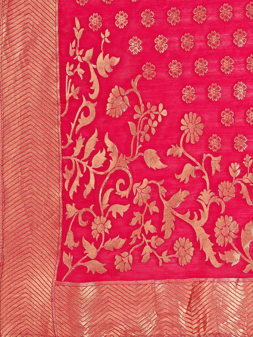 Hand Embroidered Kurta With Pant & Banarasi Dupatta Premium, Multicolor - Hiral Fashion
