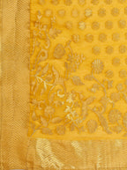 Hand Embroidered Kurta With Pant & Banarasi Dupatta Premium, Multicolor - Hiral Fashion