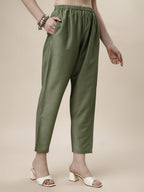 Embroidered & Leheriya Kurta With Pant And Dupatta Set, Multicolor - Hiral Fashion - Distacart