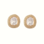 Nuyug Golden Spark Anti Tarnish studs - Distacart