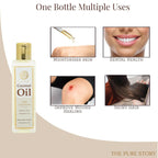The Pure Story Natural Cold Pressed Coconut Hair Oil - Distacart