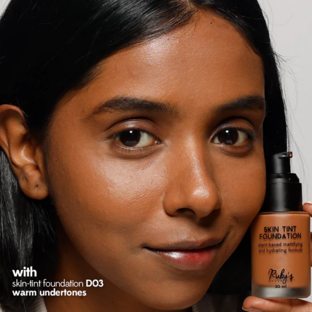 Ruby's Organics Skin-tint Mattifying Foundation - D 03