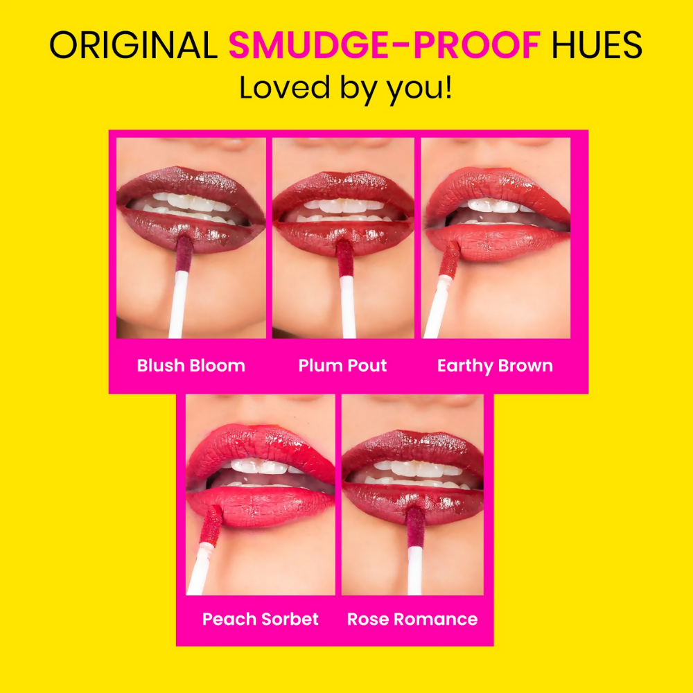 NY Bae Smudge Proof Liquid Lipstick - Blush Bloom 01