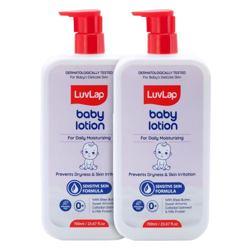 LuvLap Baby Lotion with Milk Protein