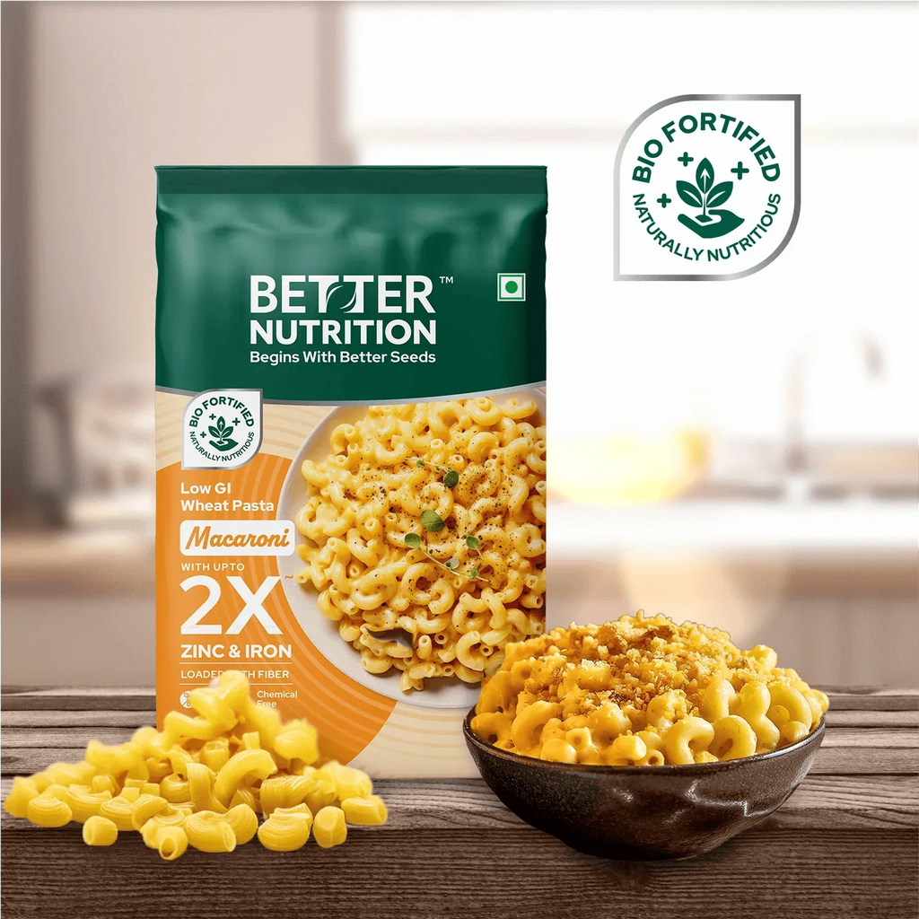 Better Nutrition Biofortified Macaroni / Wheat Pasta - Distacart