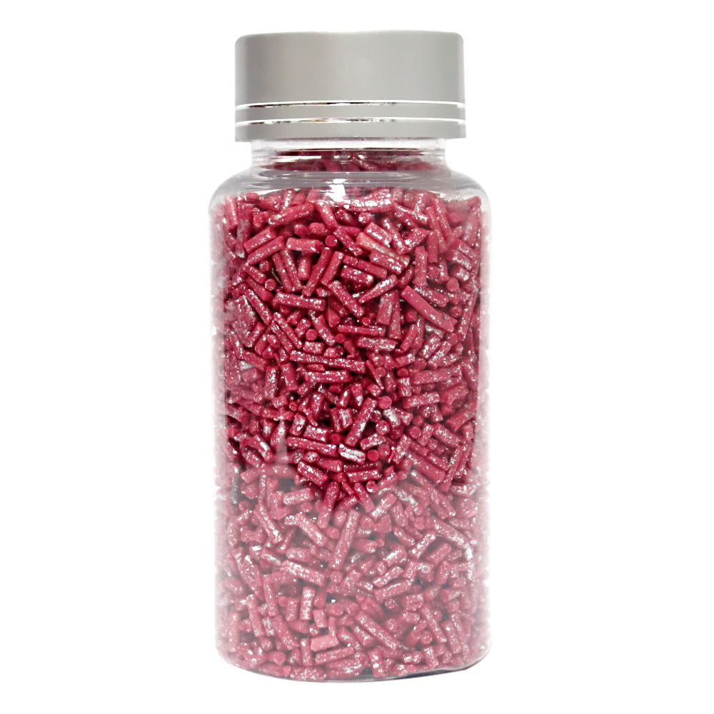 confect magenta vermicelli sprinkles br b 90 gms b