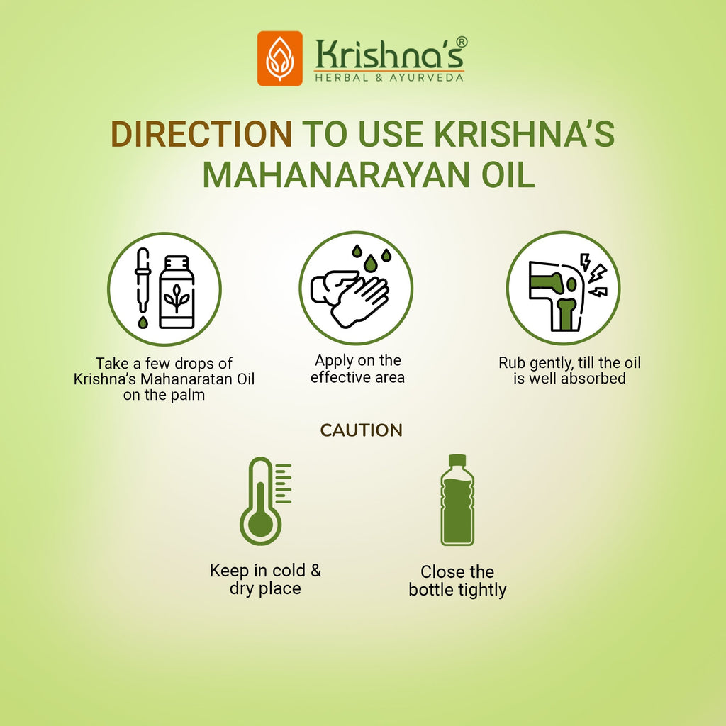 Krishna'S Herbal & Ayurveda Mahanarayan Oil