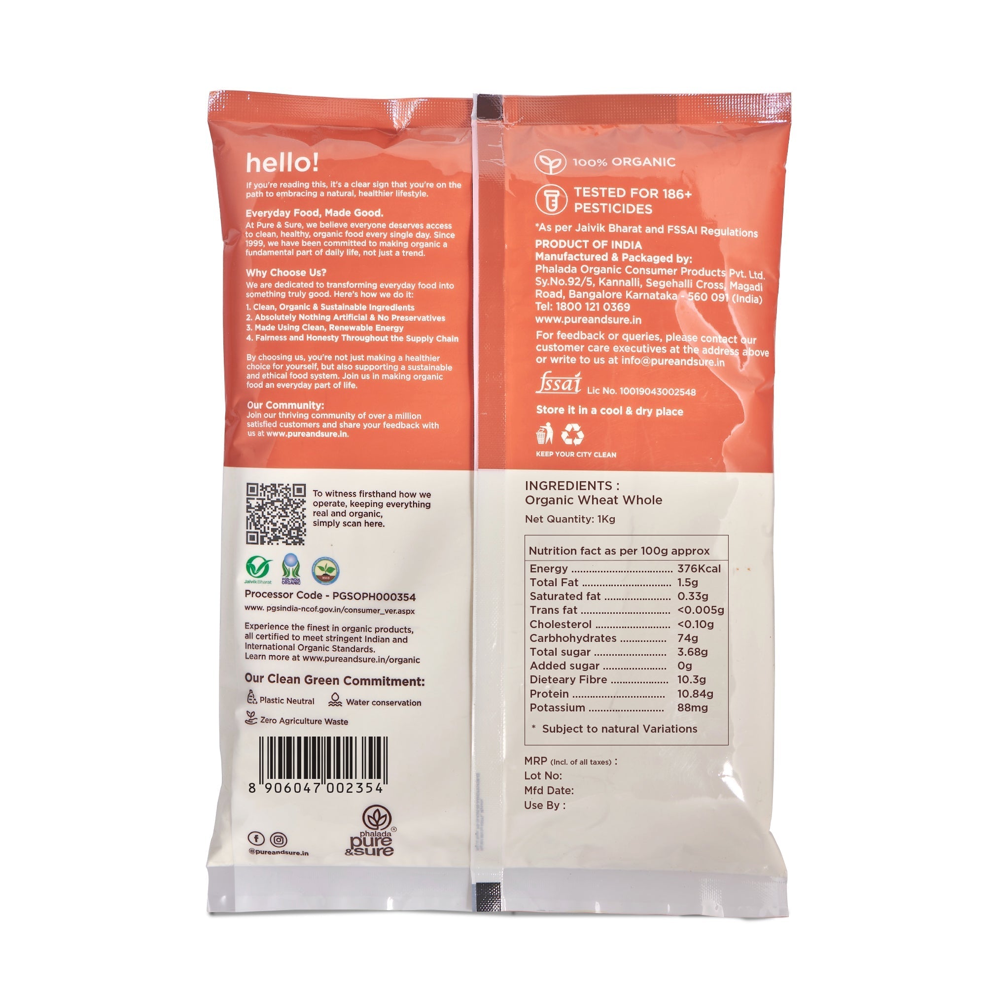 Pure & Sure Organic Maida - Distacart