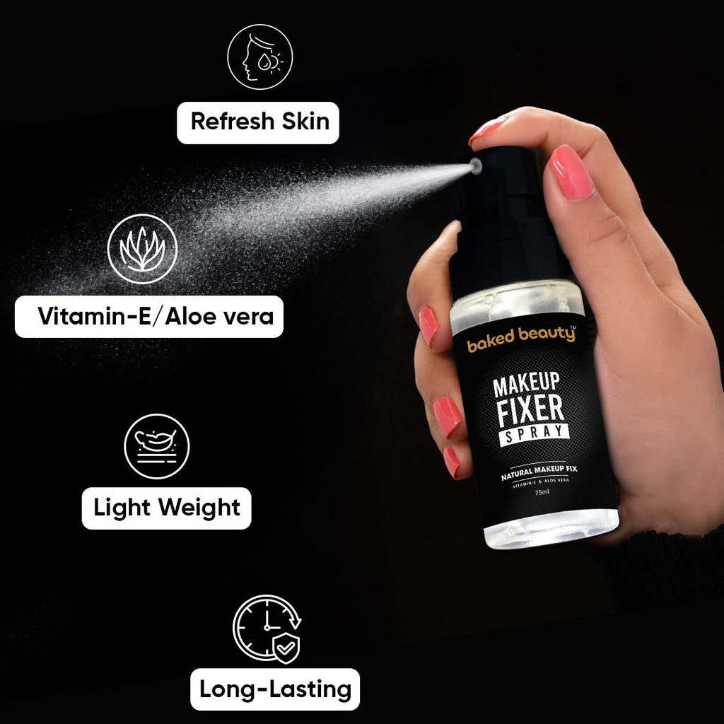 Baked Beauty Makeup Fixer With Aloe Vera & Vitamin-E