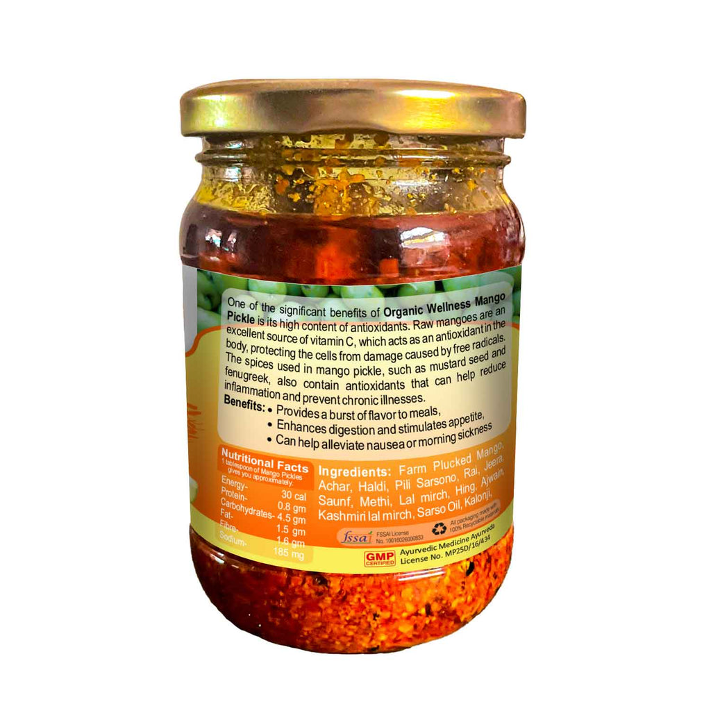 Organic Wellness Mango Pickle - Distacart