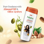 Nisha Almond And Olive Shampoo For Women & Men - Distacart