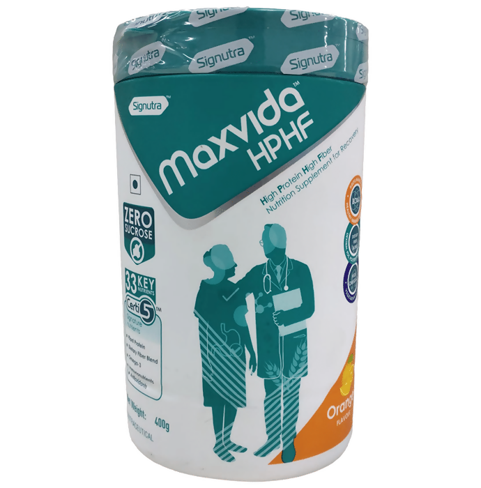 Maxvida HPHF High Protein High Fibre Supplement Powder For Recovery - Distacart